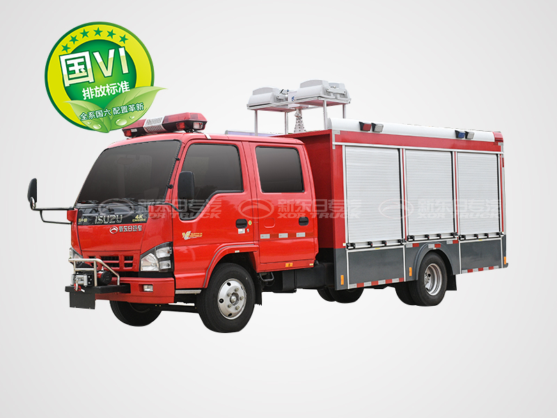 新東日牌 五十鈴600P城市搶險(xiǎn)救援消防車(chē)